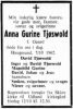 Obituary_Anna_Gurine_Mattiasdatter_Gaard_1962