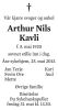 Obituary_Arthur_Nils_Kavli_2013