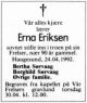 Obituary_Erna_Nikoline_Eriksen_1992_1