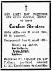 Obituary_Inger_Caroline_Storsteen_1964