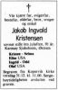 Obituary_Jakob_Ingvald_Kristensen_1987