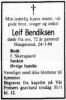 Obituary_Leif_Severin_Bendiksen_1984_1