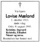 Obituary_Lovise_Maeland_1995