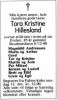 Obituary_Tora_Kristine_Hillesland_1990