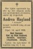 Obituary_Andrea_Oline_Nilsen_Grimelid_1929