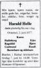 Obituary_Harald_Gudmundsen_Helle_1977