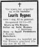 Obituary_Lauritz_Olsen_Bygnes_1957