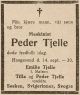 Obituary_Peder_Pedersen_Tjelle_1930