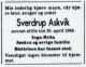 Sverdrup Askvik (I10828)